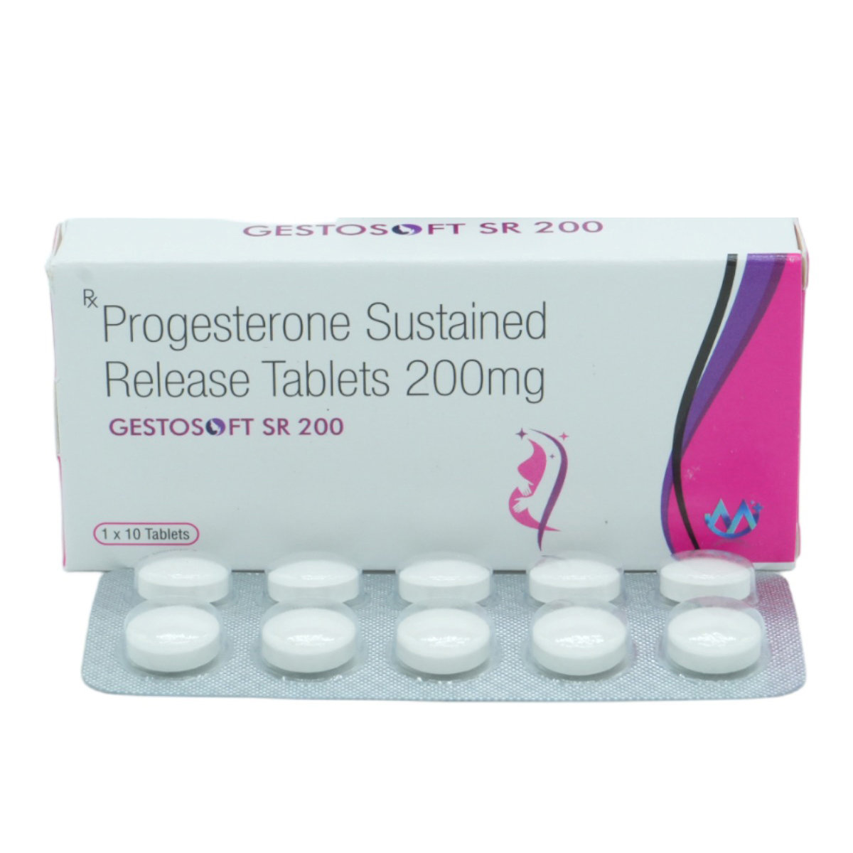 Gestosoft SR 200 Tablet 10's, Pack of 10 TabletS Gestosoft SR 200 Tablet 10's, Pack of 10 TabletS