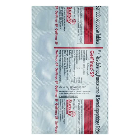 Getfinac-SP Tablet 10's