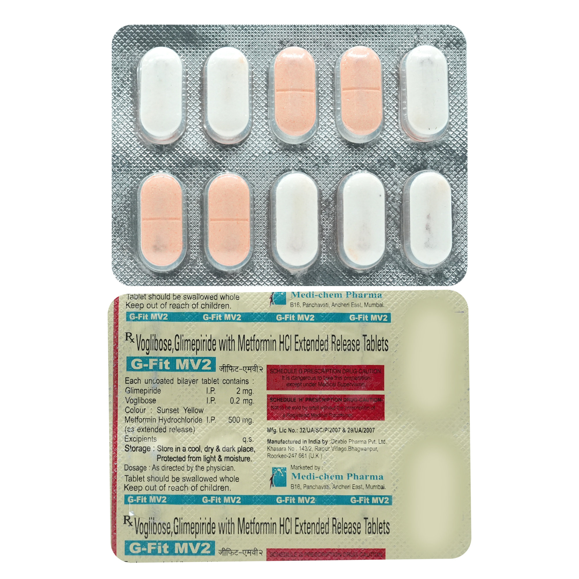 G-Fit MV2 Tablet 10's, Pack of 10 TABLETS G-Fit MV2 Tablet 10's, Pack of 10 TABLETS