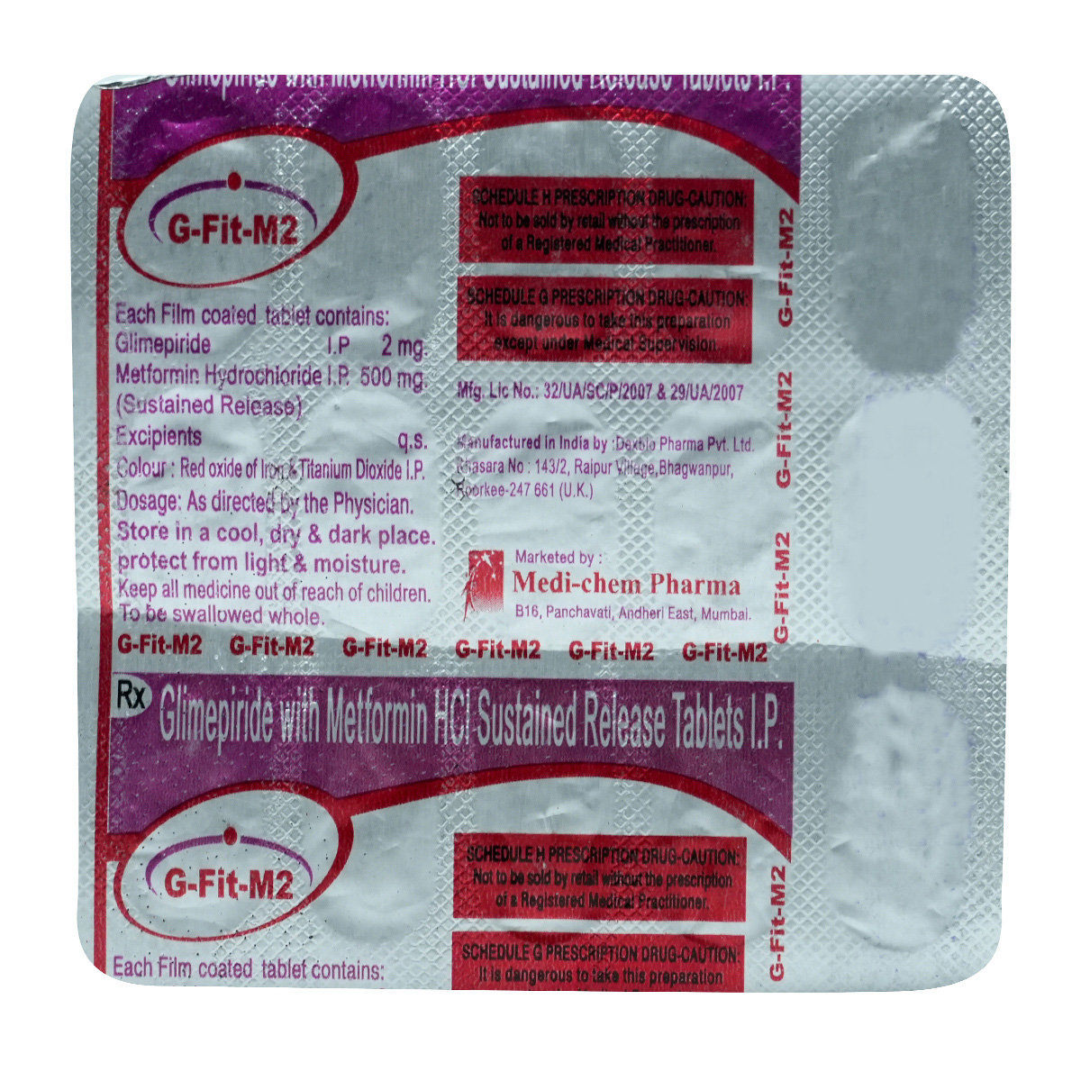 G-Fit-M2 Tablet 15's, Pack of 15 TabletS G-Fit-M2 Tablet 15's, Pack of 15 TabletS