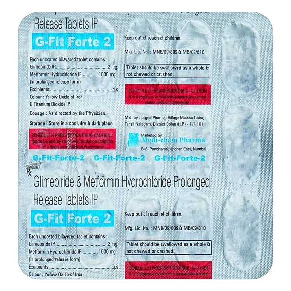 G-Fit Forte 2 Tablet 15's