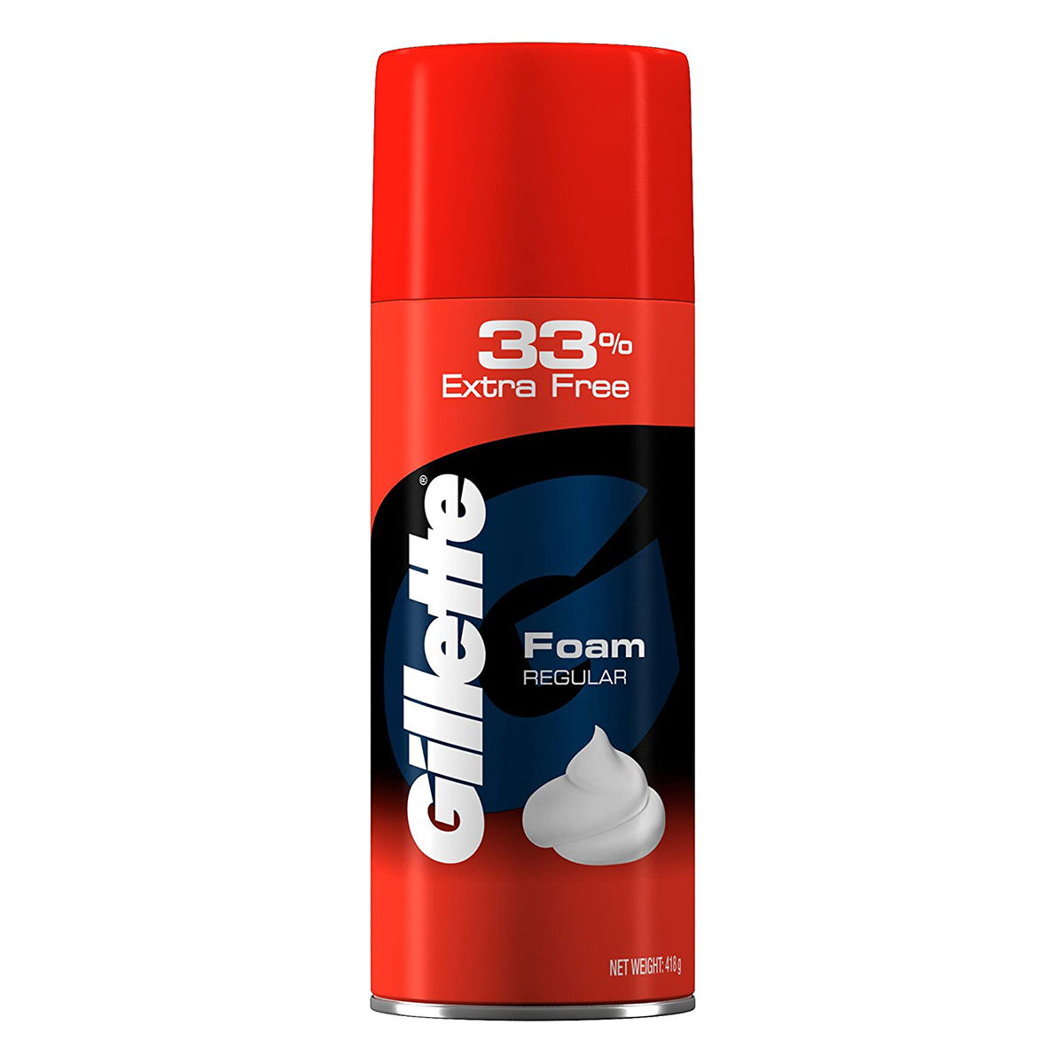 Buy Gillette Shaving Foam Regular, 418 gm Online
