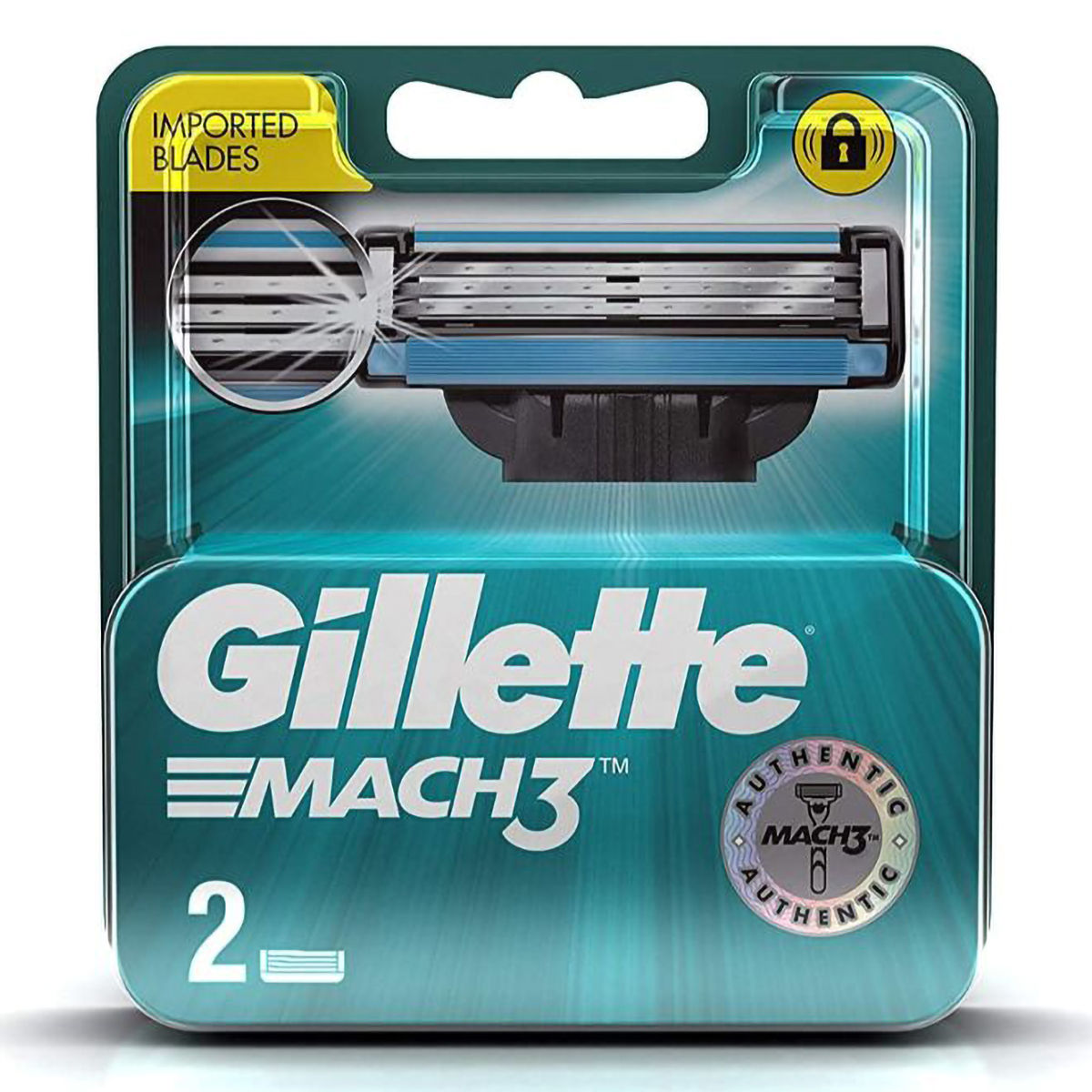 Buy Gillette Mach 3 Cartridge, 2 Count Online