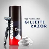 Gillette Classic Regular Pre Shave Foam, 196 gm, Pack of 1