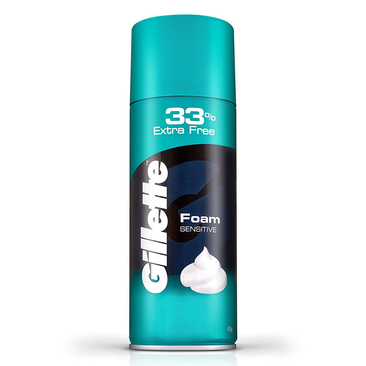 Buy Gillette Sensitive Shaving Foam, 418 gm Online