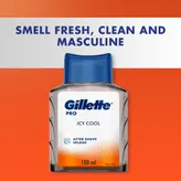 Gillette Pro Icy Cool After Shave Splash Lotion, 100 ml, Pack of 1