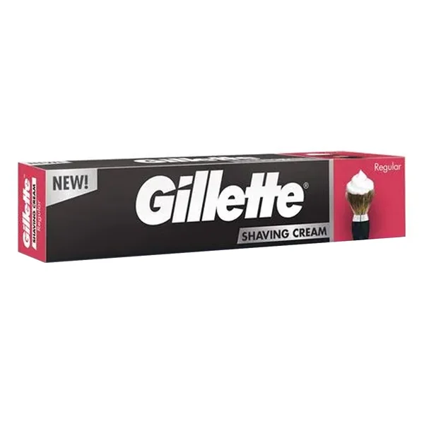 Gillette Regular Shaving Cream, 30 gm, Pack of 1