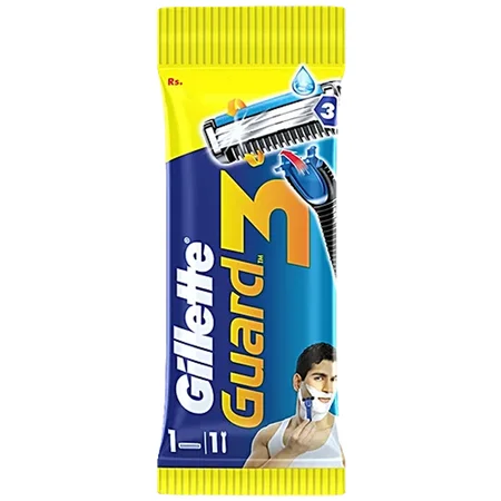 Gillette Guard 3 Shaving Cartridge,1 Count