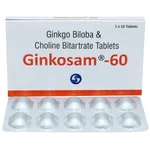 Ginkosam-60 Tablet 