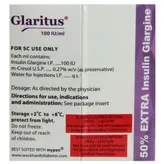 Glaritus 100Iu/ml  Injection 3 x 3 ml , Pack of 3 InjectionS