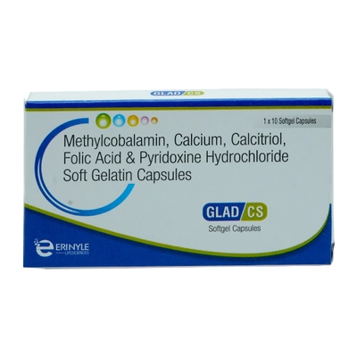 Glad CS Softgel Capsule 10's, Pack of 10 CapsuleS