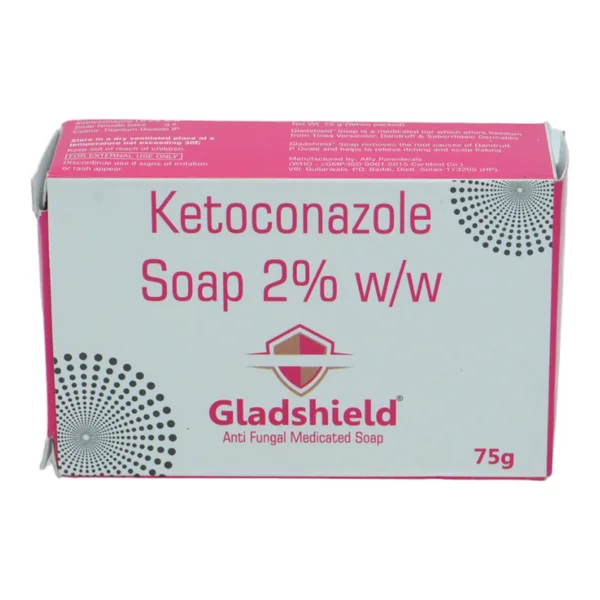 Gladshield Anti Fungal Medicated Soap 75 gm