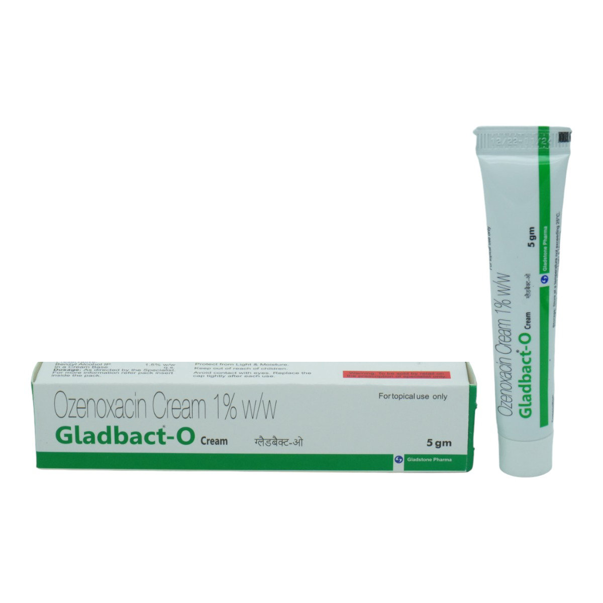 Gladbact-O Cream 5 gm, Pack of 1 Cream Gladbact-O Cream 5 gm, Pack of 1 Cream