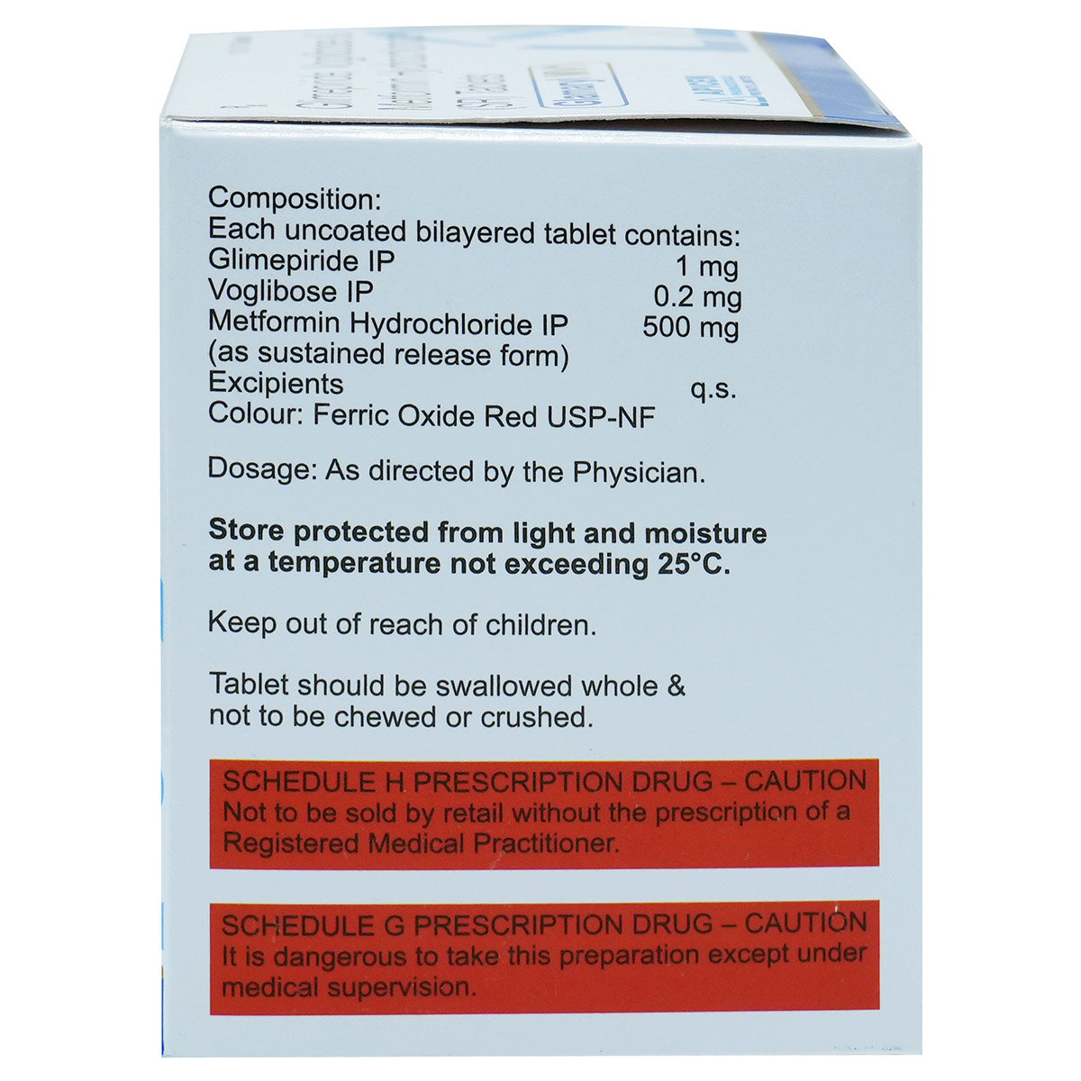 Glamaryl MV1 Tablet 15's, Pack of 15 TabletS Glamaryl MV1 Tablet 15's, Pack of 15 TabletS