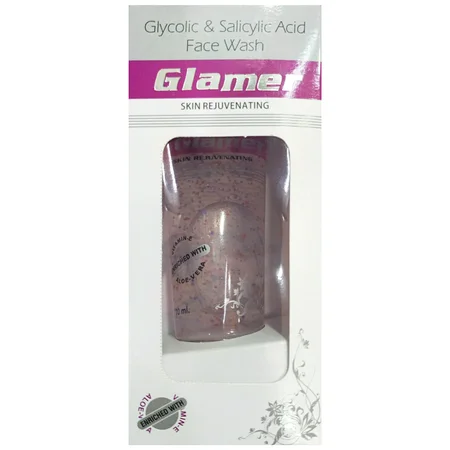 Gern Glamer Glycolic & Salicylic Acid Face Wash, 70 ml