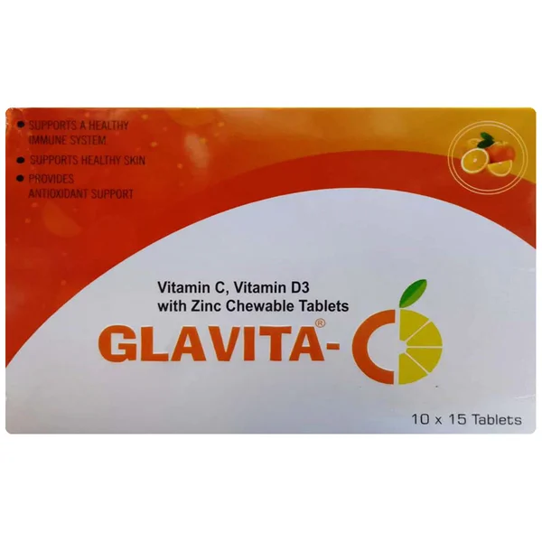 Glavita-C Chewable Tablet 15's