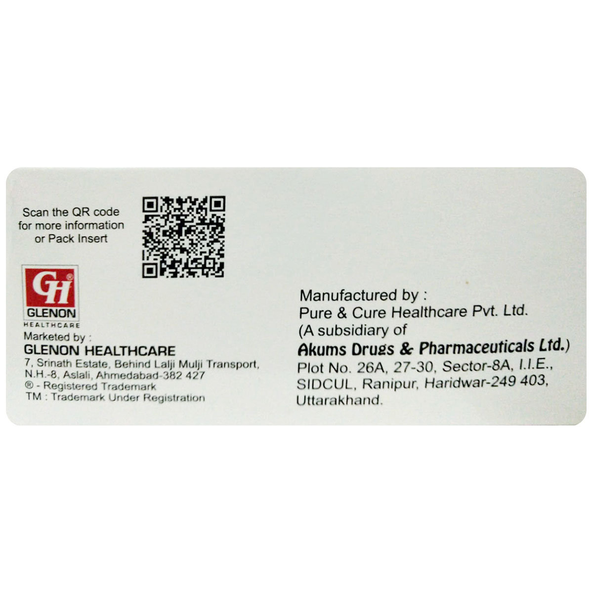 Glentin 50 Tablet 10's, Pack of 10 TABLETS Glentin 50 Tablet 10's, Pack of 10 TABLETS