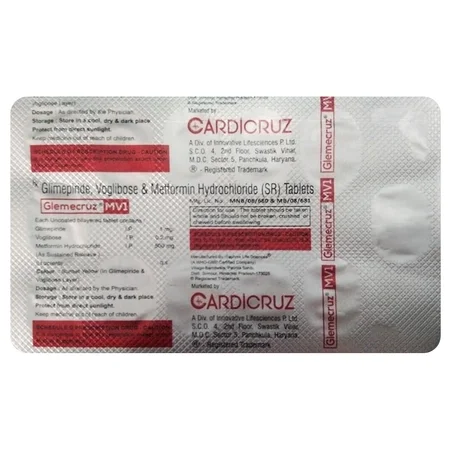Glemecruz MV1 Tablet 10's