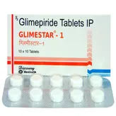 Glimestar-1 Tablet 10's, Pack of 10 TABLETS
