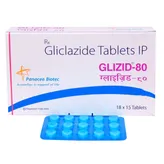 Glizid 80 Tablet 15's, Pack of 15 TABLETS