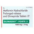 Glimaday-Forte 3 Tablet 10's