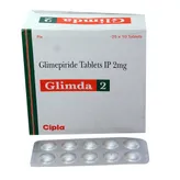 Glimda 2 Tablet 10's, Pack of 10 TABLETS