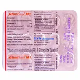 Glimisave M 1 Tablet 15's, Pack of 15 TABLETS