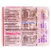 Glimisave M 2 Tablet 15's, Pack of 15 TABLETS