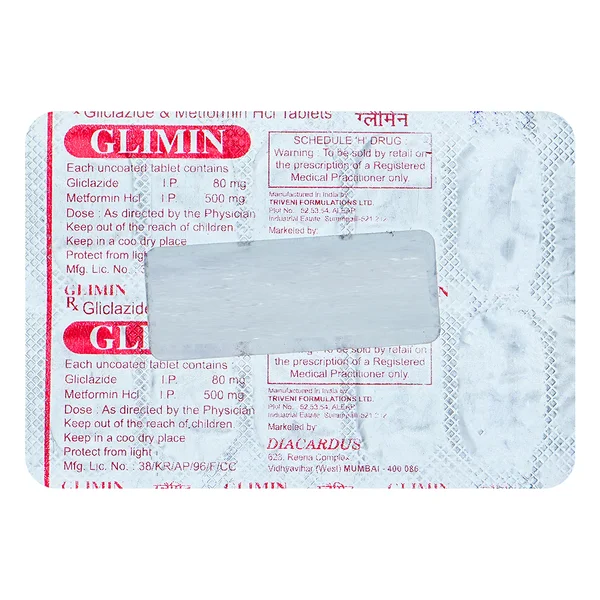 Glimin Tablet 10's, Pack of 10 TabletS