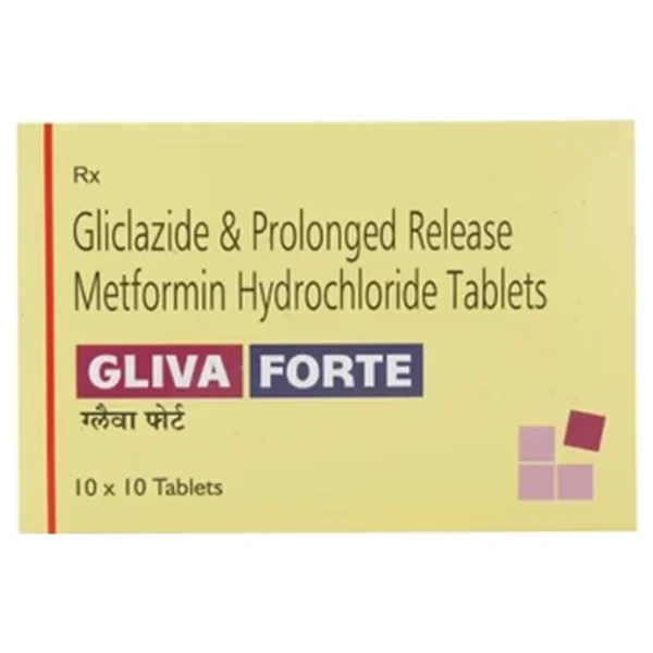 Gliva Forte Tablet 10's