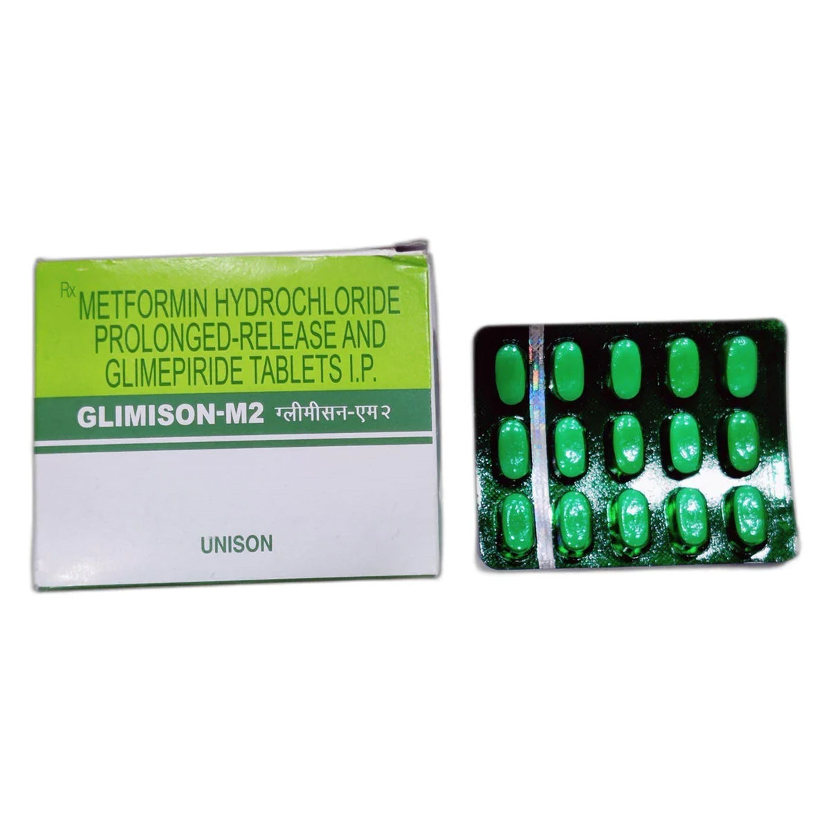 Glimison-M2 Tablet 15's, Pack of 15 TabletS