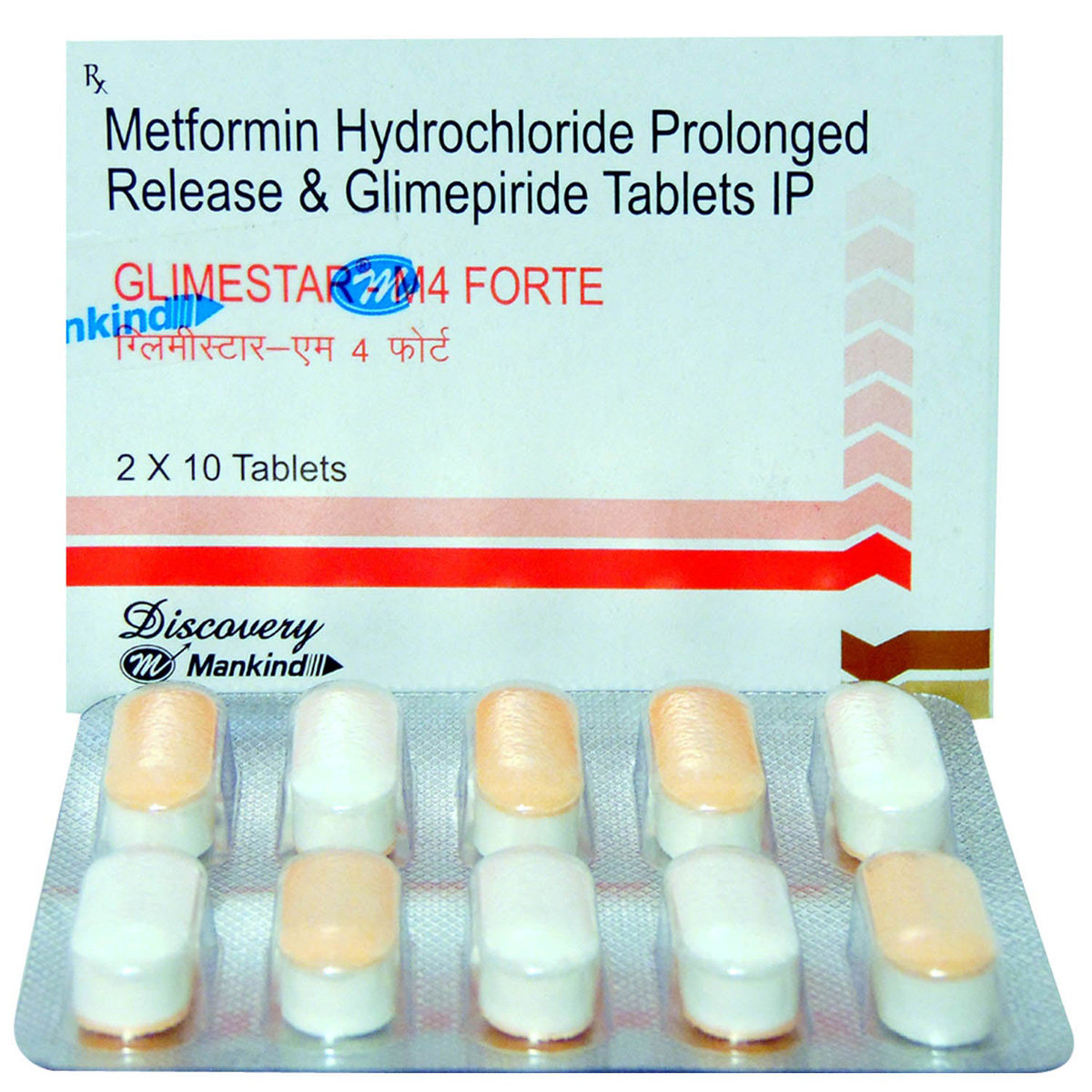 Glimestar M 4 Forte Tablet 10's, Pack of 10 TABLETS Glimestar M 4 Forte Tablet 10's, Pack of 10 TABLETS