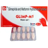 Glimp M 1 Tablet 10's, Pack of 10 TABLETS