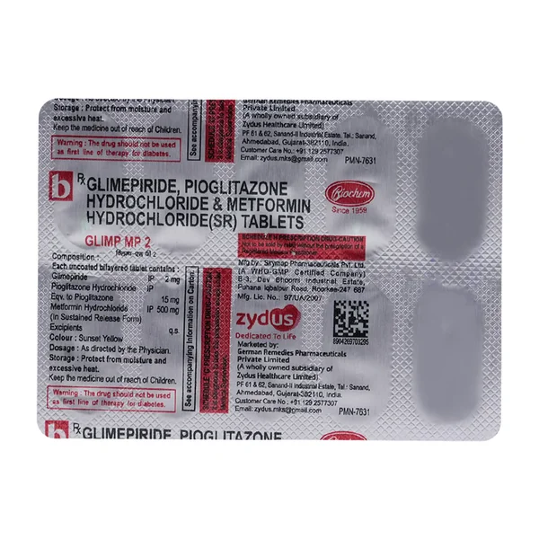 Glimp-MP2 Tablet 10's