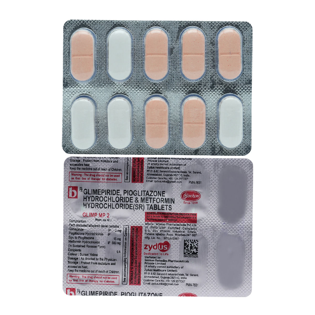 Glimp-MP2 Tablet 10's Price, Uses, Side Effects, Composition - Apollo ...