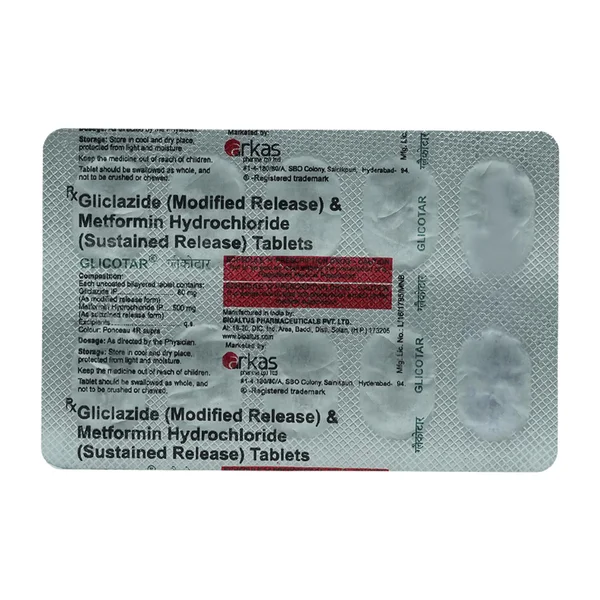 Glicotar Tablet 10's