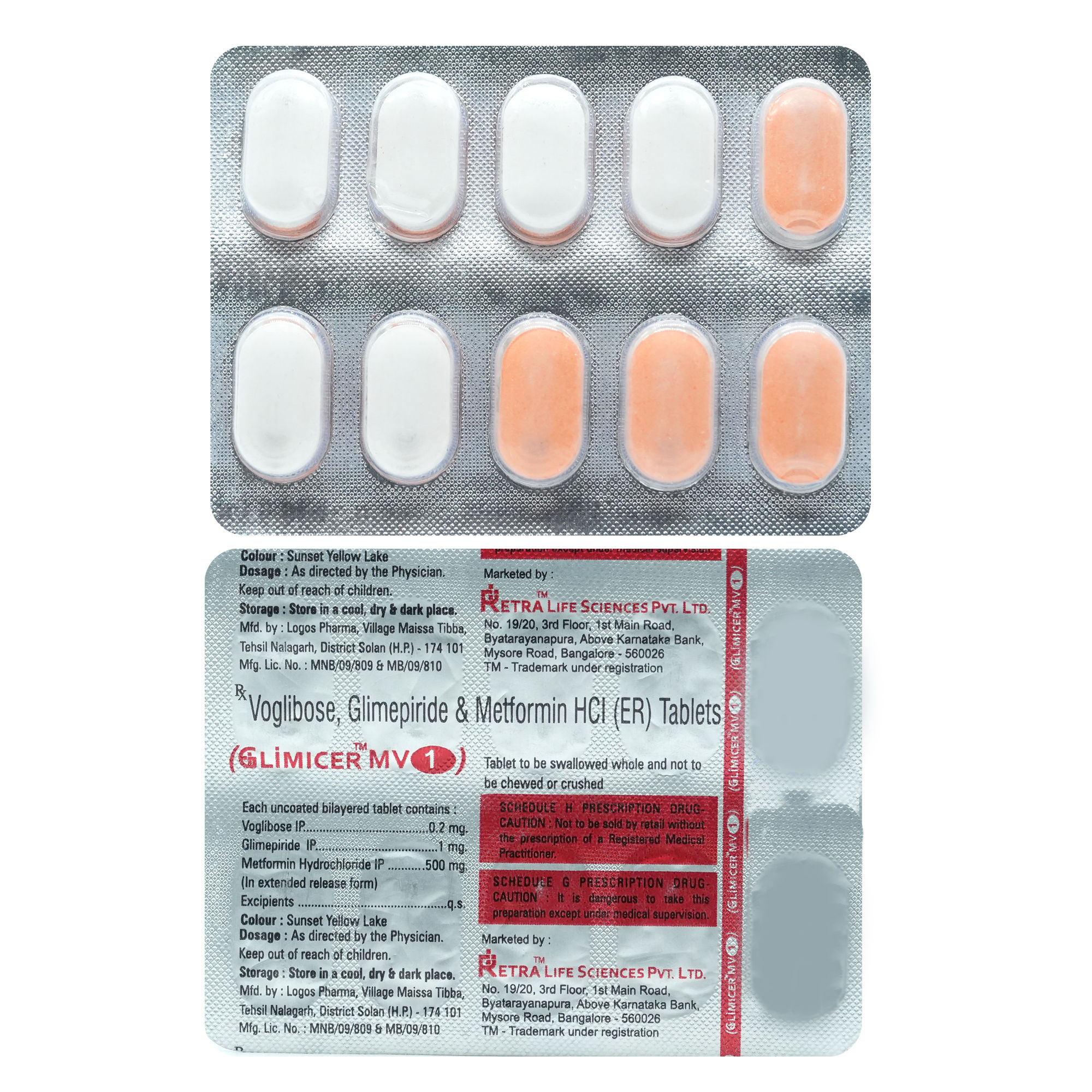 GLIMICER MV1 TABLET 1 | Uses, Side Effects, Price | Apollo Pharmacy