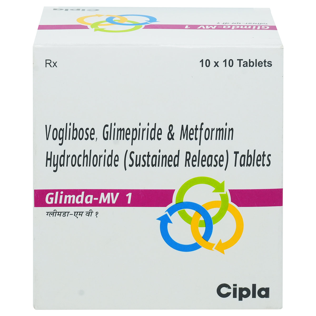 Glimda MV 1 Tablet 10's, Pack of 10 Glimda MV 1 Tablet 10's, Pack of 10