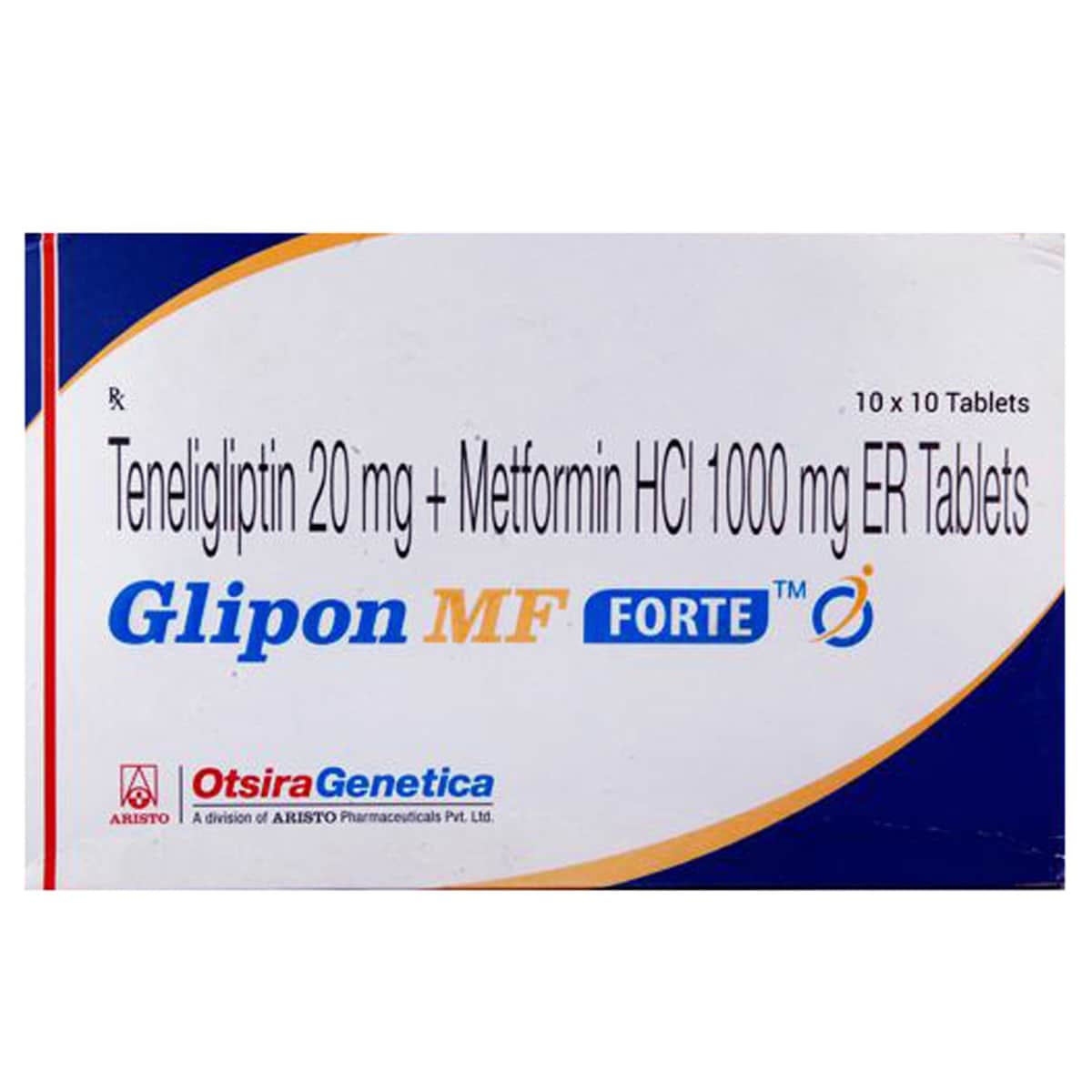 Glipon MF Forte Tablet 10's, Pack of 10 TABLETS Glipon MF Forte Tablet 10's, Pack of 10 TABLETS