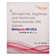 Glimipack MV 1/0.3 Tablet 10's
