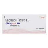 Gliclapack 40 mg Tablet 10's, Pack of 10 TabletS