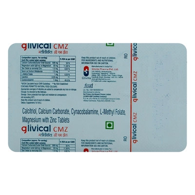 Glivical CMZ Softgel Capsule 10's, Pack of 10 CAPSULES