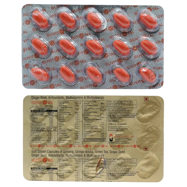 Glivitotal Softgel Capsule 15's, Pack of 15