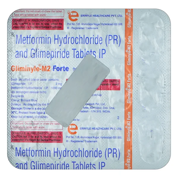 Gliminyle-M2 Forte Tablet 15's