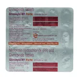 Gliminyle-M1 Forte Tablet 15's, Pack of 15 TabletS