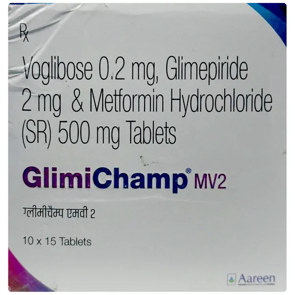 Glimichamp MV2 Tablet 15's