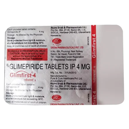 Glimfirst-4 Tablet 15's