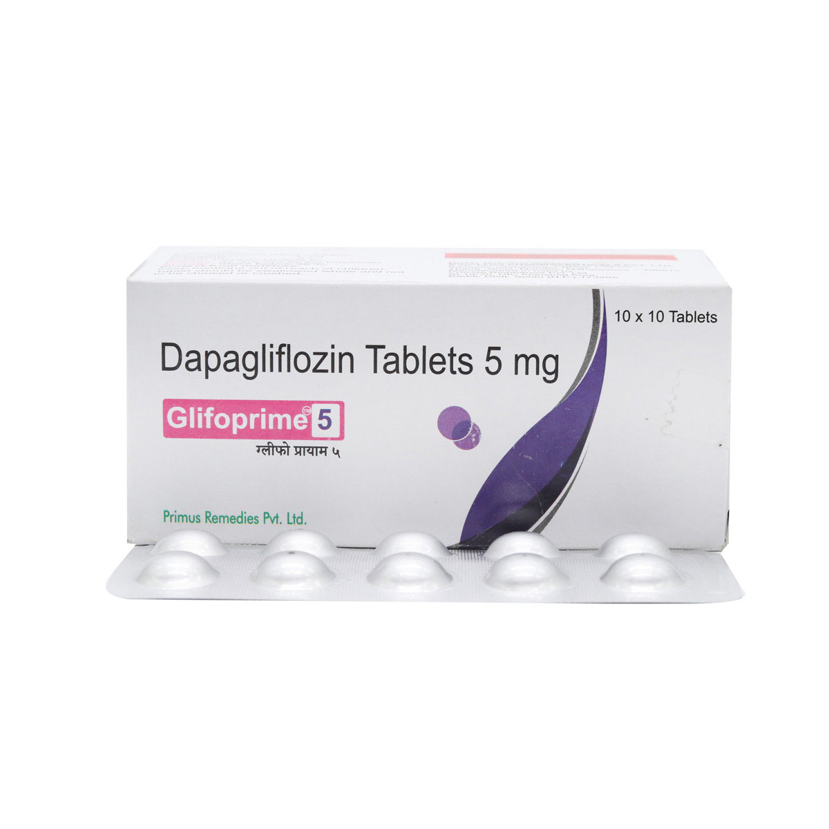 Glifoprime 5 Tablet 10's, Pack of 10 TABLETS Glifoprime 5 Tablet 10's, Pack of 10 TABLETS