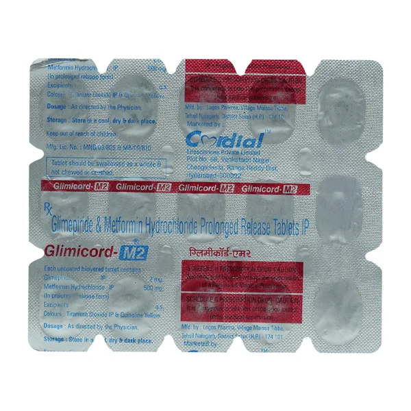 Glimicord M2 Tablet 15's