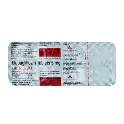 Gliflodap-5 Tablet 10's, Pack of 10 TABLETS